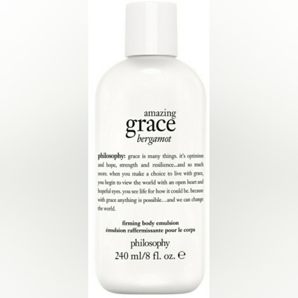 PHILOSOPHY LIMITED EDITION AMAZING GRACE BERGAMOT FIRMING EMULSION.